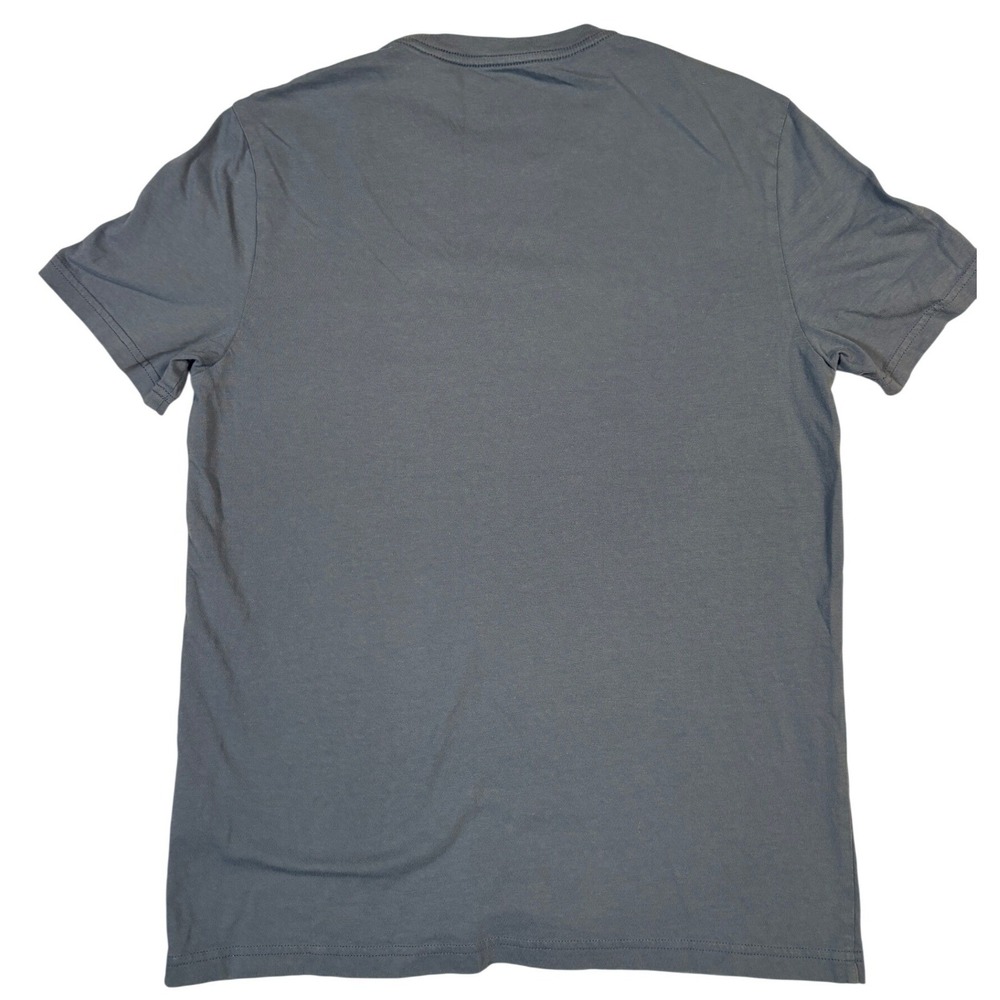 Everlane Uniform Mens Organic Cotton Crewneck T-Shirt Slate Blue M-AP-KT-12465 - Picture 2 of 6